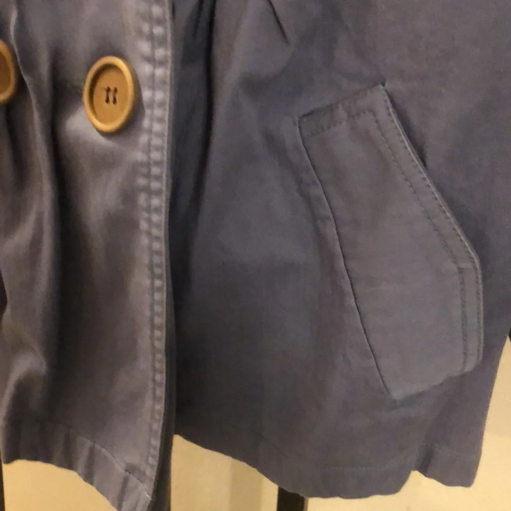 Dusty Blue/Gray Ambition 3/4 Sleeve Jacket - Picture 3 of 6